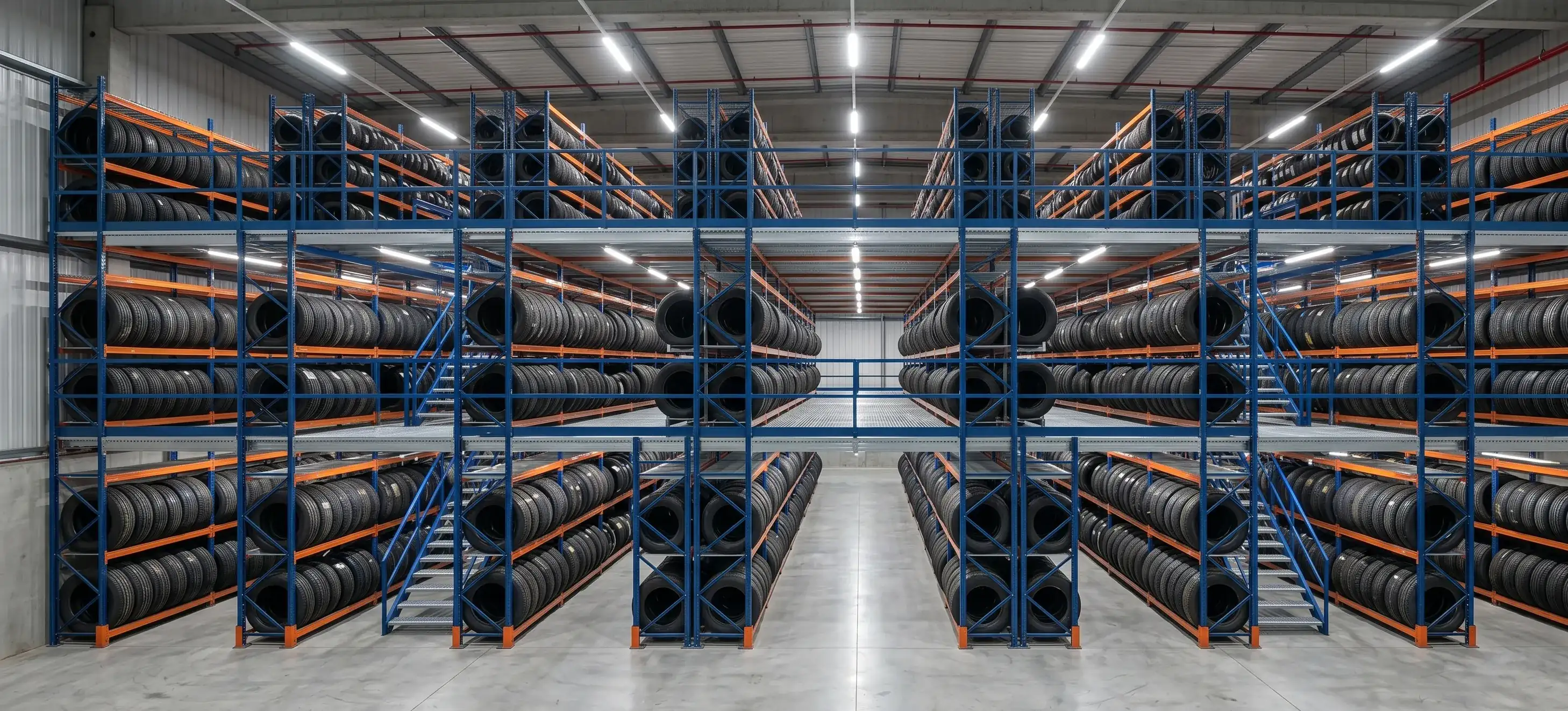 Multi-Tire Racking System
